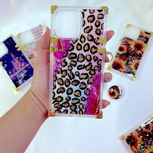 Pink Leopard IPhone 14 Pro Max Case